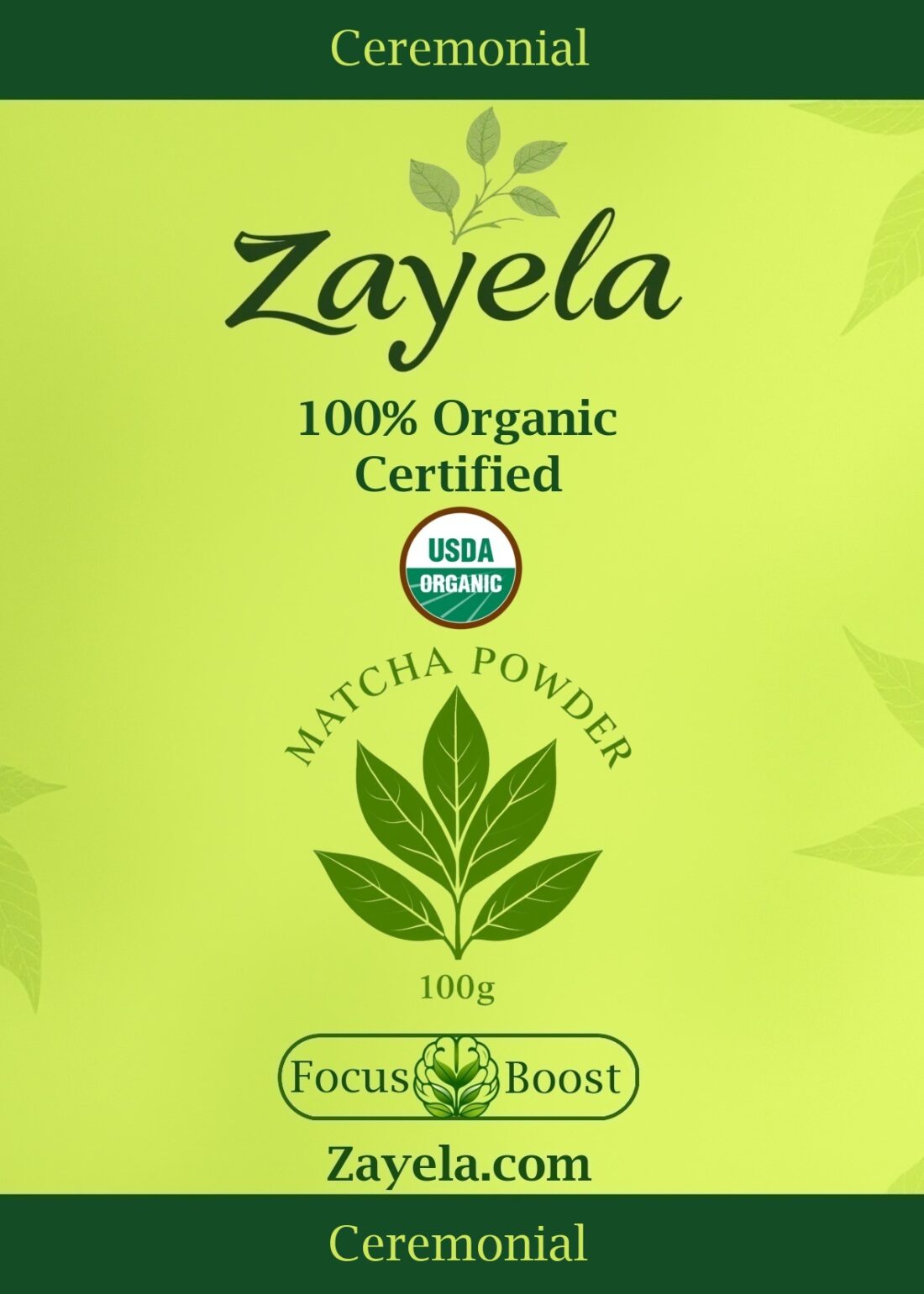 Ceremonial Grade 100gr