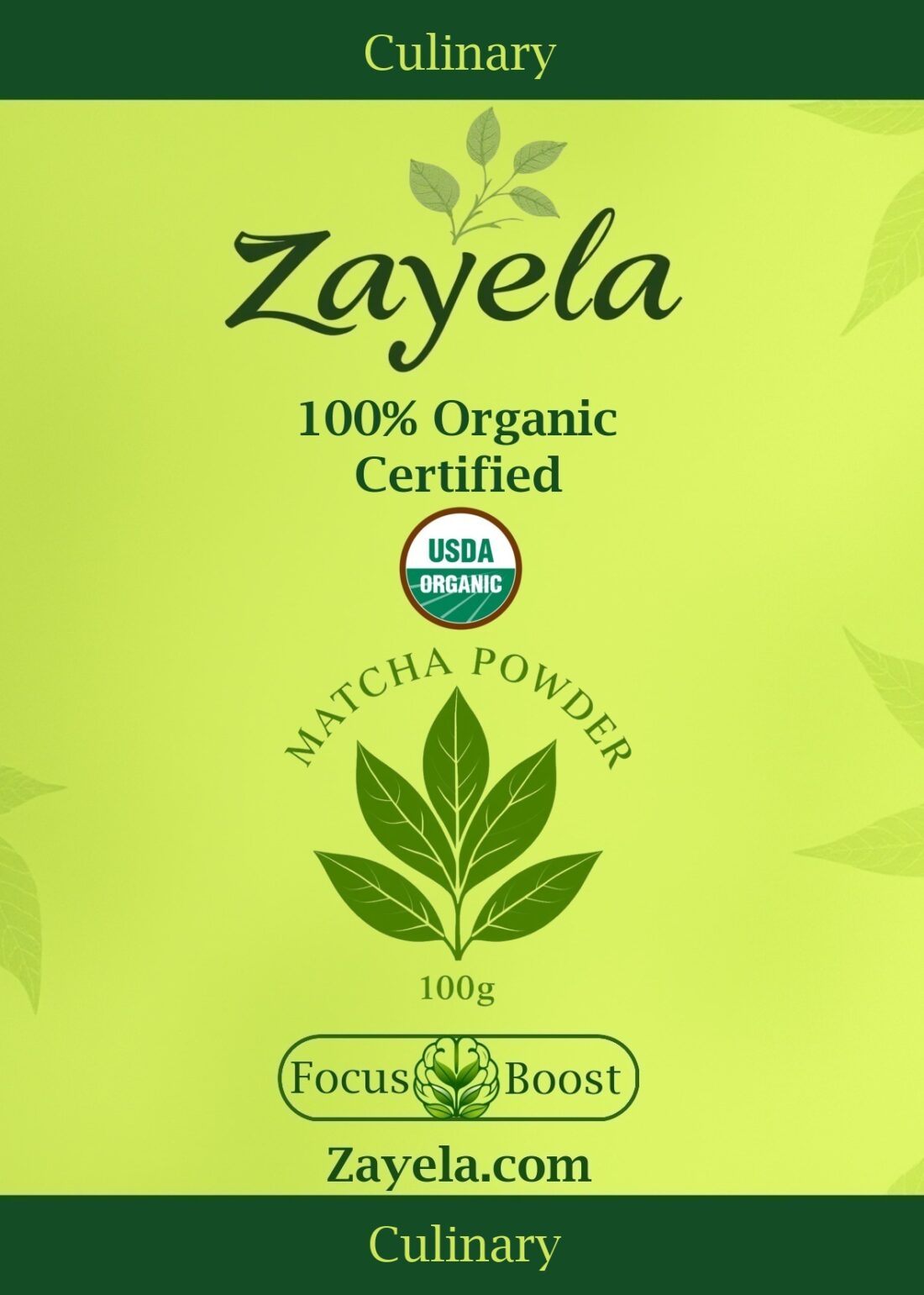 Culinary Grade 100gr