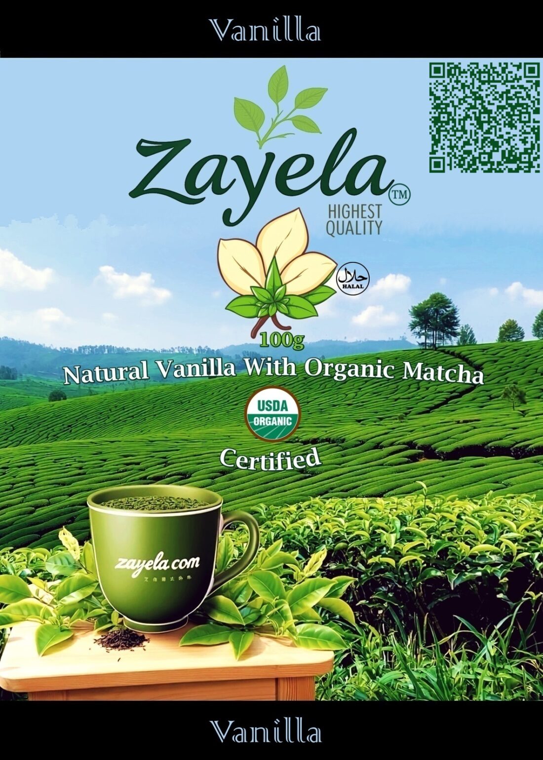 Vanilla Matcha 100gr